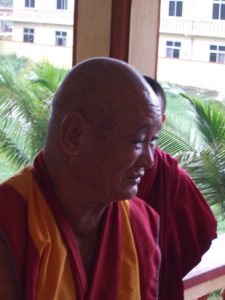 Mynavati with Geshela Jampa Dhondup